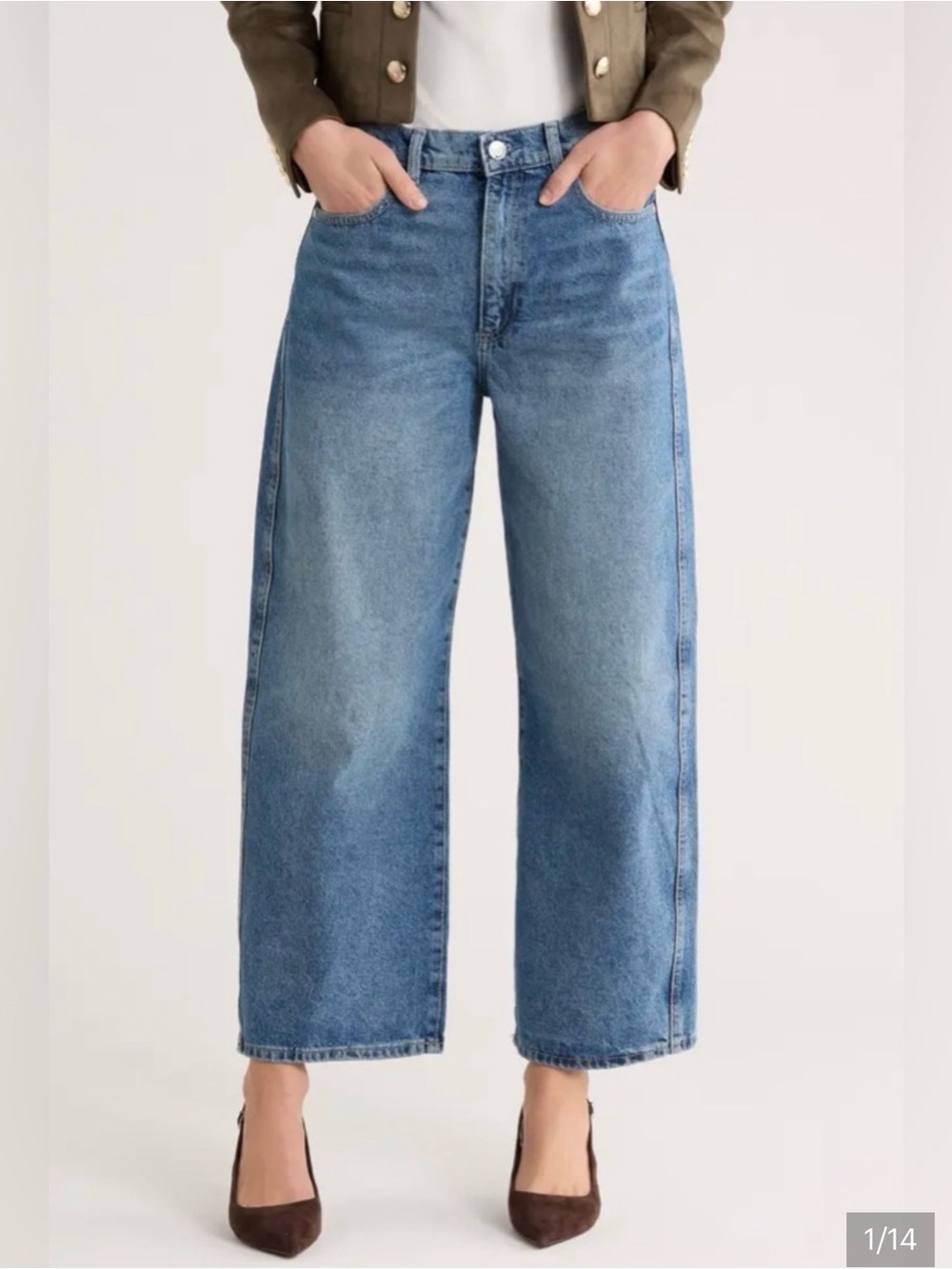 Jason Wu Jamie Barrel Leg High-Rise Relaxed Denim 8. /27